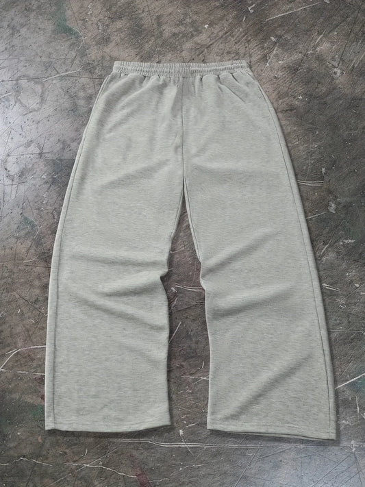 Gothic print elastic waist sweatpants stretchy casual street style retro casual straight leg sweatpants men pants