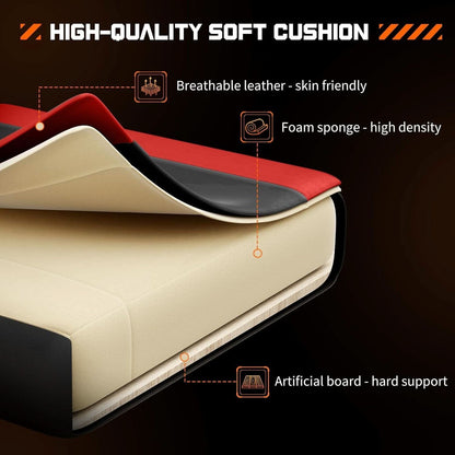Ergonomic Gaming Desk Chair With Footrest And Headrest