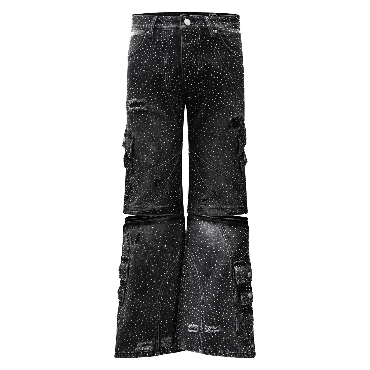 "DRKCRYSTL" TRNSFRMR DENIM