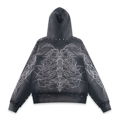 "DRKANGL" ZIP UP