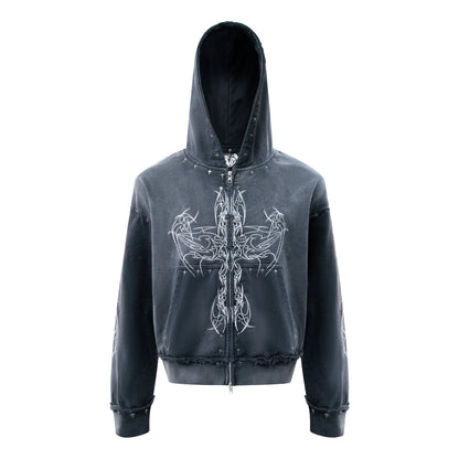 "DRKANGL" ZIP UP