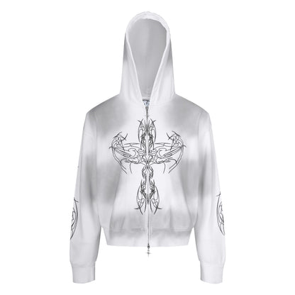 "DRTYANGL" ZIP UP