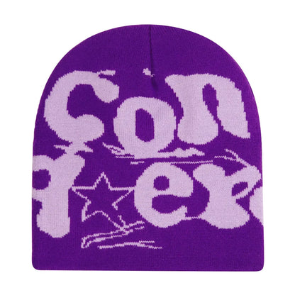 Y2K Letter Knitted Winter Autumn Beanie Cap Men Women Kanye Beanies Gorras Hombre Top Warm Skiing Hat Ear Hats Hip Hop Skullcap