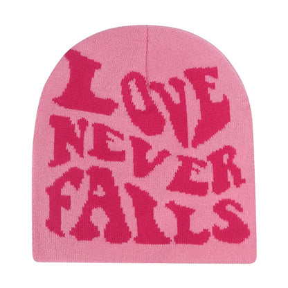 Y2K Letter Knitted Winter Autumn Beanie Cap Men Women Kanye Beanies Gorras Hombre Top Warm Skiing Hat Ear Hats Hip Hop Skullcap