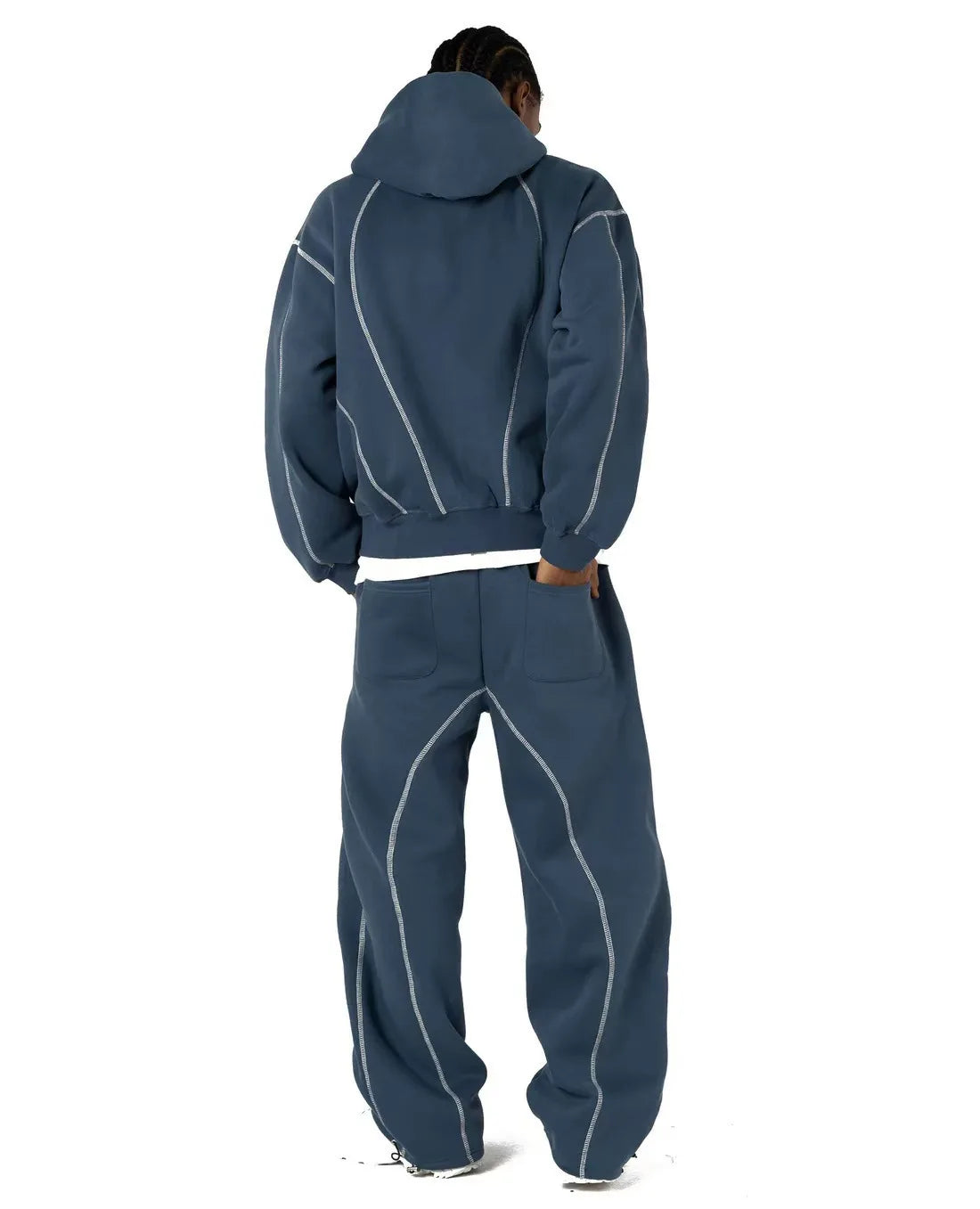 New Y2K Letter Print Tracksuit Men Women Eura-American Fashion Streetwear Casual Sportswear 2 Piece Set