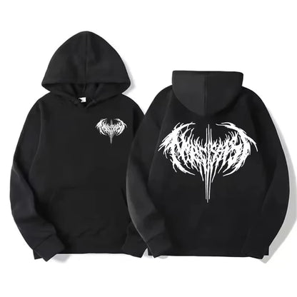 Rapper Graphic Hoodies Men Retro Hip Hop Hoodie Fashion Oversized Sweatshirt Streetwear