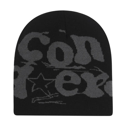 Y2K Letter Knitted Winter Autumn Beanie Cap Men Women Kanye Beanies Gorras Hombre Top Warm Skiing Hat Ear Hats Hip Hop Skullcap