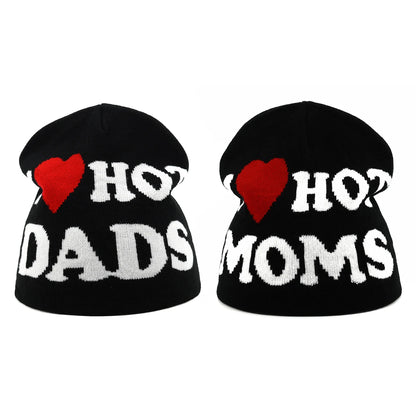 Y2K Letter Knitted Winter Autumn Beanie Cap Men Women Kanye Beanies Gorras Hombre Top Warm Skiing Hat Ear Hats Hip Hop Skullcap