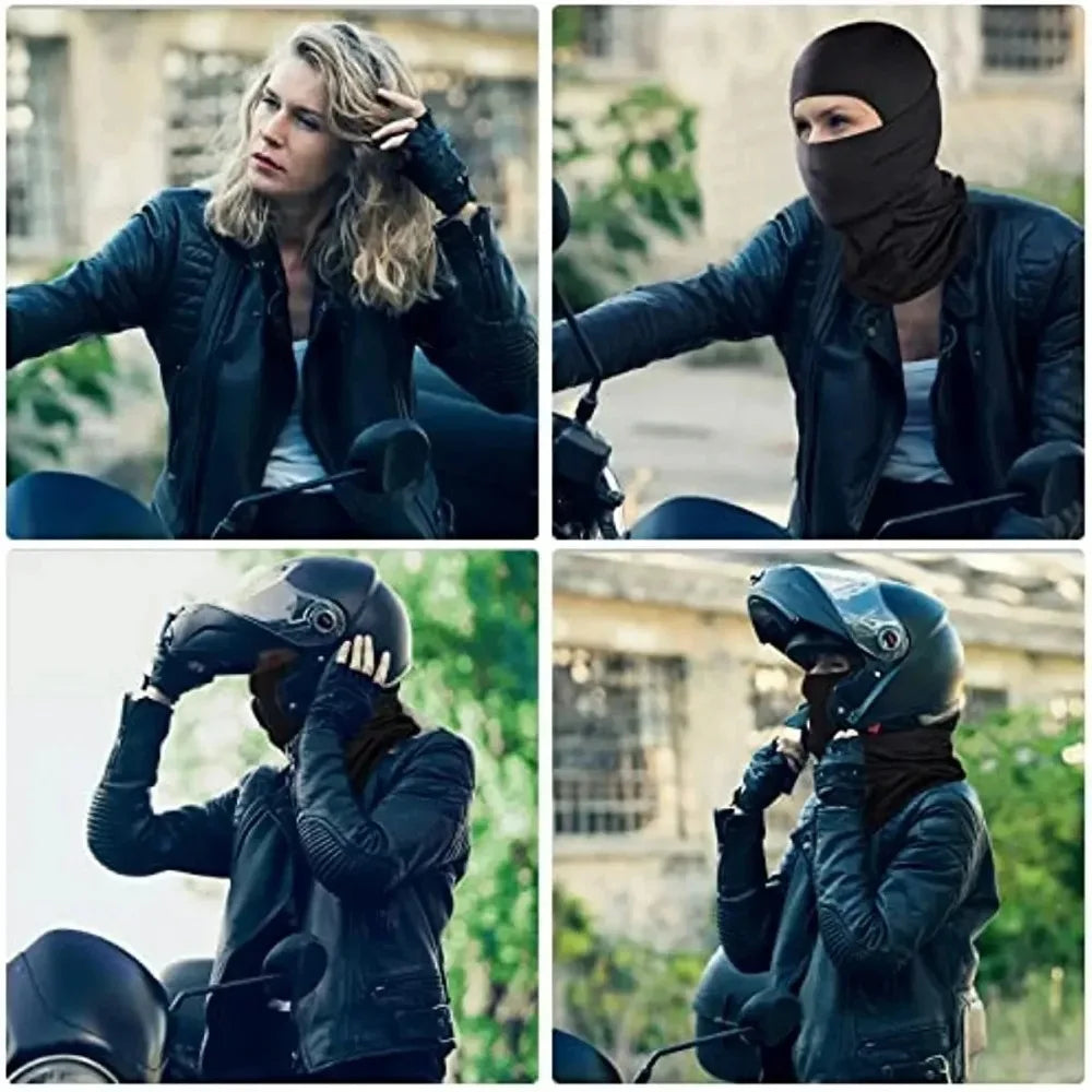 Full Face Mask Balaclava Ski Mask Thermal Winter Hood for Men Women, Cold Weather Gear for Motorcycle Snow Sports