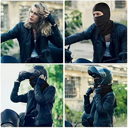 Full Face Mask Balaclava Ski Mask Thermal Winter Hood for Men Women, Cold Weather Gear for Motorcycle Snow Sports