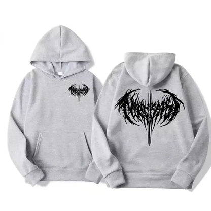 Rapper Graphic Hoodies Men Retro Hip Hop Hoodie Fashion Oversized Sweatshirt Streetwear