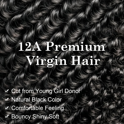Burmese Curly Human Hair Bundles Human Hair Quality Deep Wave Raw Hair Weave Bundles Double Drawn Vietnamese Hair Extension