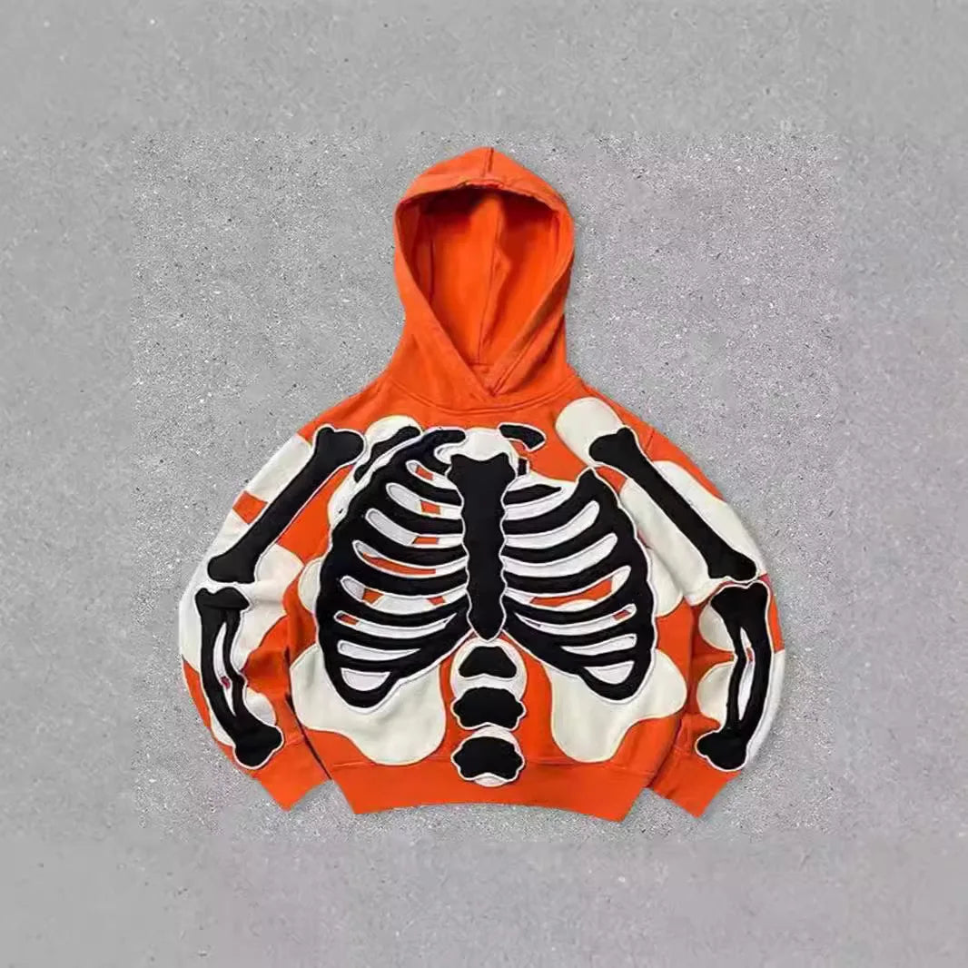 Oversize 3D Graphic Hoodie Streetwear Polyester Unisex S-6XL Black Trendy Y2K Fashion HipHop Clothing Plus Size