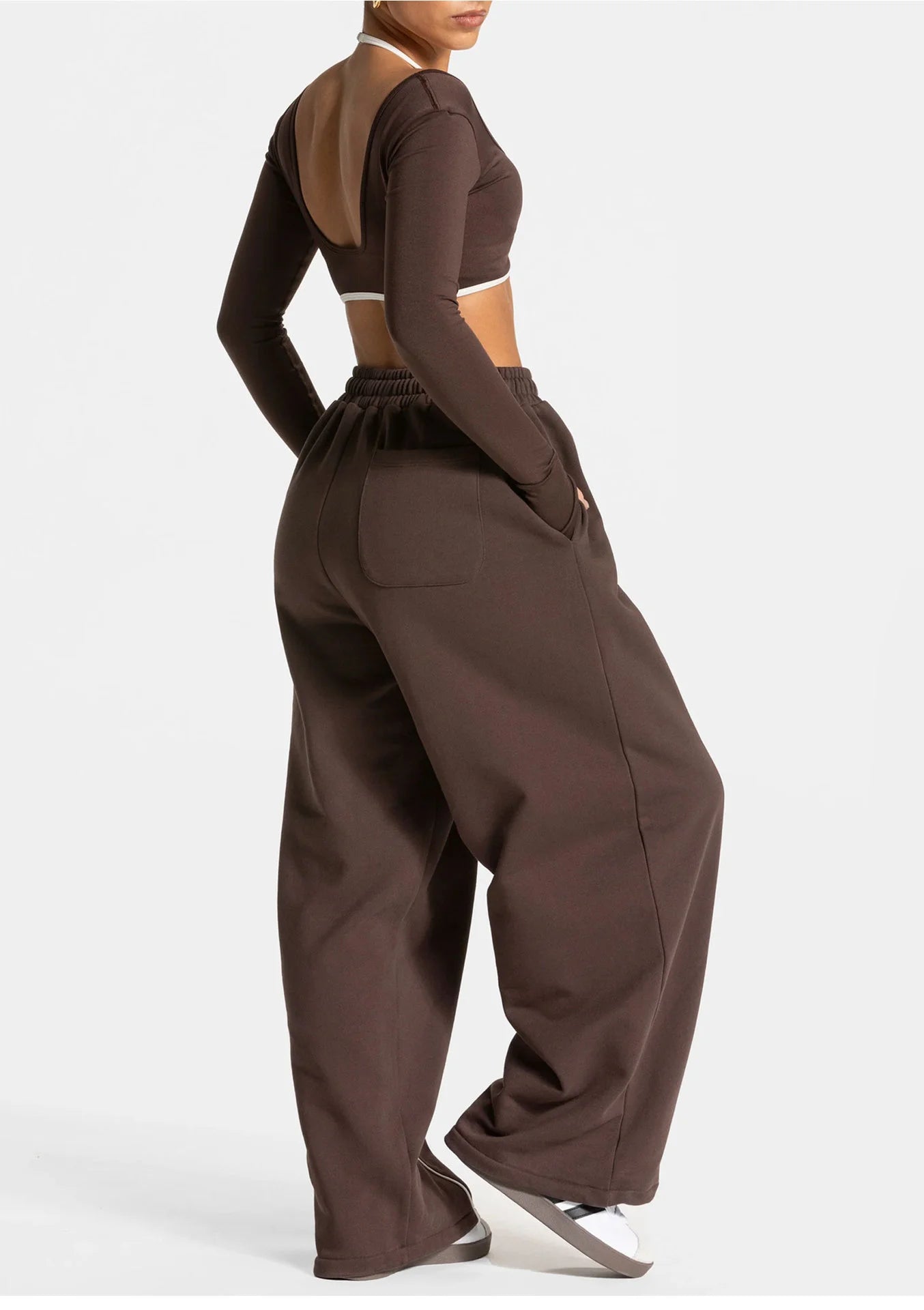 Women's Jogger Straight Trousers Trendy Sports Pants Running Yoga Pants Casual Pockets Lady Loose Low Waist Wide Leg Pant Mujer