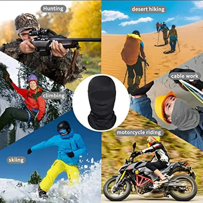 Full Face Mask Balaclava Ski Mask Thermal Winter Hood for Men Women, Cold Weather Gear for Motorcycle Snow Sports