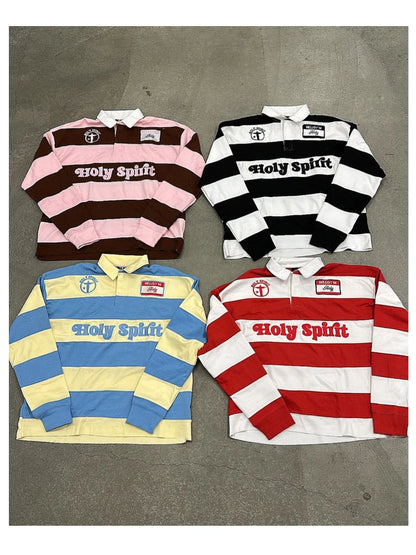 Y2K American retro street style letter embroidery men's and women's loose hoodie long sleeved 2025