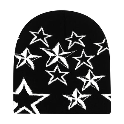 Y2K Letter Knitted Winter Autumn Beanie Cap Men Women Kanye Beanies Gorras Hombre Top Warm Skiing Hat Ear Hats Hip Hop Skullcap