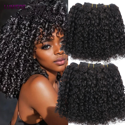 15A Pixie Curly Raw Human Hair Bundle Deals Burmese Pixie Curls Human Hair Extensions Vietnamese Raw Human Virgin Hair Bundles