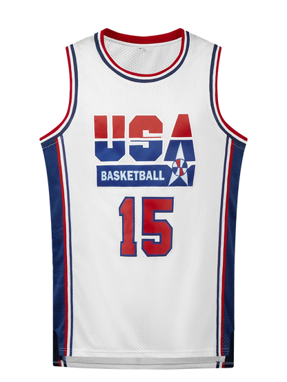 Men's Embroidered #9 Basketball Jersey Breathable Sportswear Sleeveless Training Uniform Team Vest New Design Tops