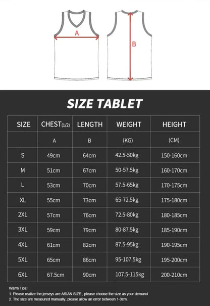 2026 Best-Selling Basketball Jersey Suitable for Training, Leisure and Breathable Wear Suitable for Family Outfits Adults/Kids