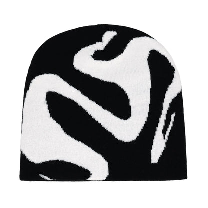 Y2K Letter Knitted Winter Autumn Beanie Cap Men Women Kanye Beanies Gorras Hombre Top Warm Skiing Hat Ear Hats Hip Hop Skullcap