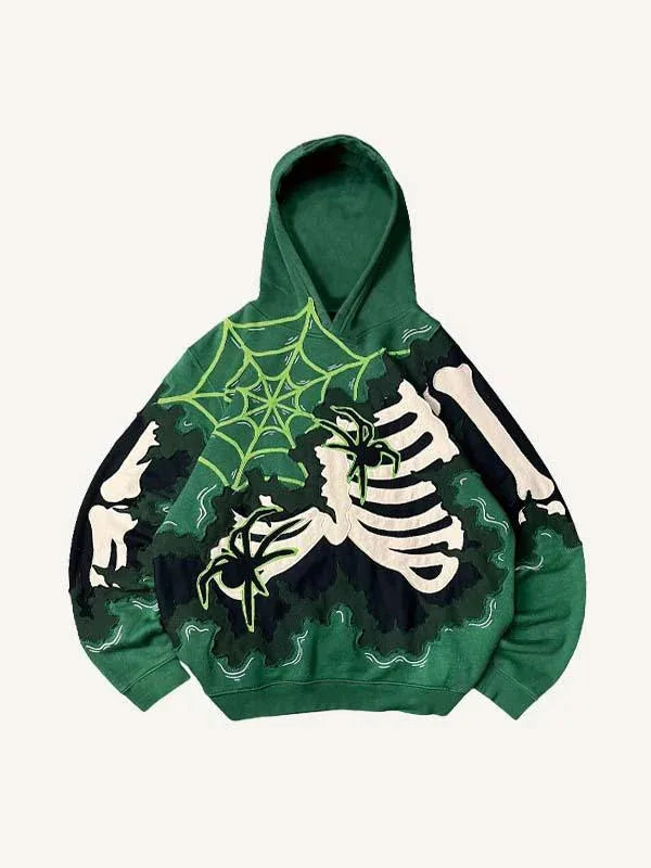 Oversize 3D Graphic Hoodie Streetwear Polyester Unisex S-6XL Black Trendy Y2K Fashion HipHop Clothing Plus Size