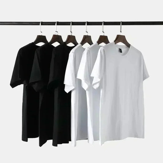 Gaerea Graphic Cotton T-shirt Unisex Summer Short Sleeve Fashion Brand Tee Luxury Casual Vintage Tees