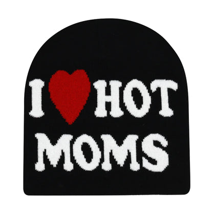 Y2K Letter Knitted Winter Autumn Beanie Cap Men Women Kanye Beanies Gorras Hombre Top Warm Skiing Hat Ear Hats Hip Hop Skullcap