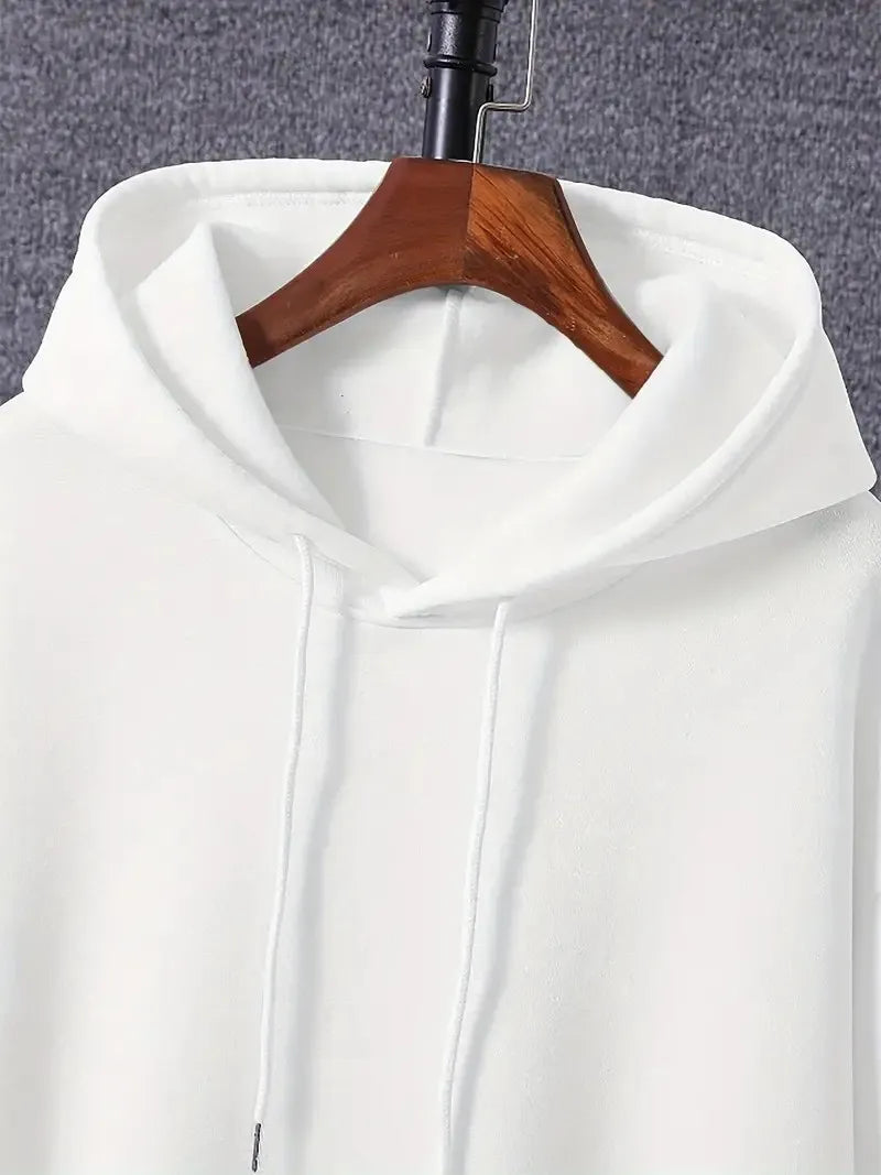 The new men's hoodie for the autumn of 2025 features street casual fashion hip-hop simplicity and 3D cross print