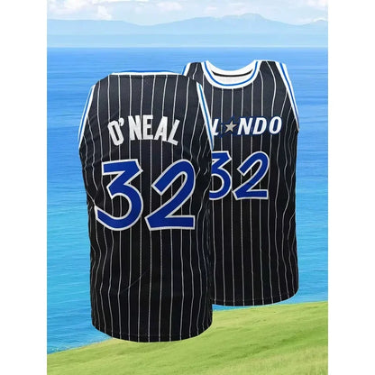 Men's Basketball Jersey Sleeveless Athletic Shirt Loose Fit Jersey for Games, Practice, Parties Basketball Uniform for Men