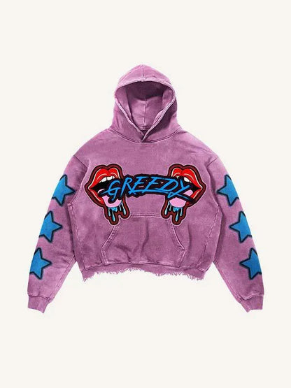 Oversize 3D Graphic Hoodie Streetwear Polyester Unisex S-6XL Black Trendy Y2K Fashion HipHop Clothing Plus Size