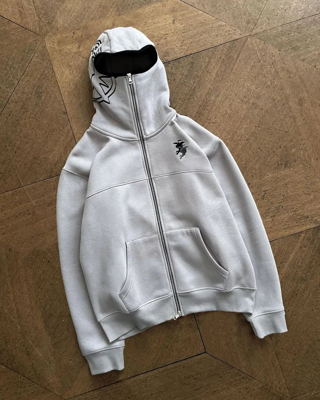 Embroidery Graphic Streetwear Hoodie Y2K Harajuku Hip Hop Retro Oversized Hoodie Mens Womens Rock Gothic Pullover Hoodie Clothes